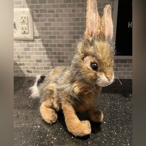 Hansa Plush - 9" Blacktail Jack Rabbit - Original Tag 2004